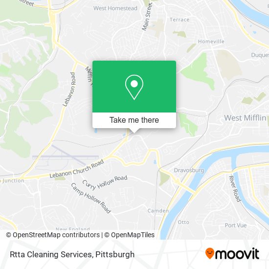 Mapa de Rtta Cleaning Services