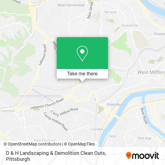 Mapa de D & H Landscaping & Demolition Clean Outs