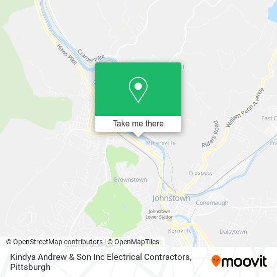 Kindya Andrew & Son Inc Electrical Contractors map