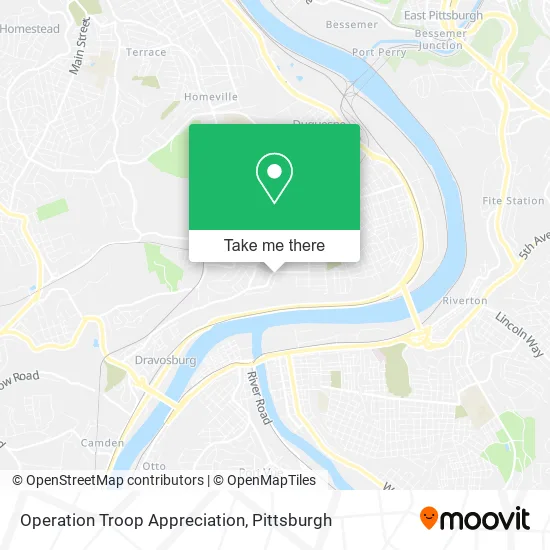 Operation Troop Appreciation map