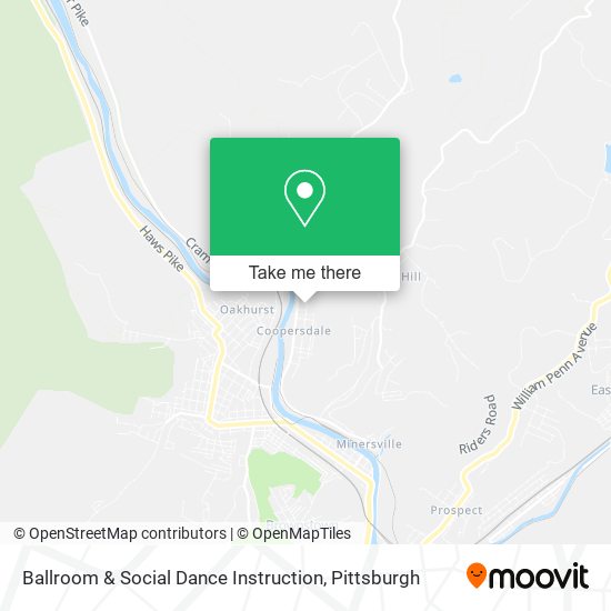 Mapa de Ballroom & Social Dance Instruction