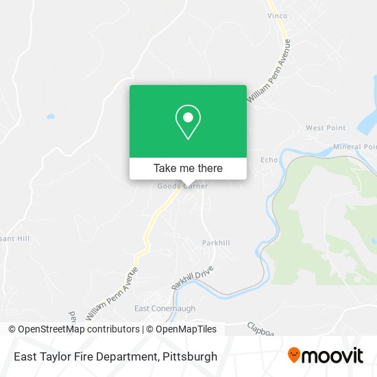 Mapa de East Taylor Fire Department