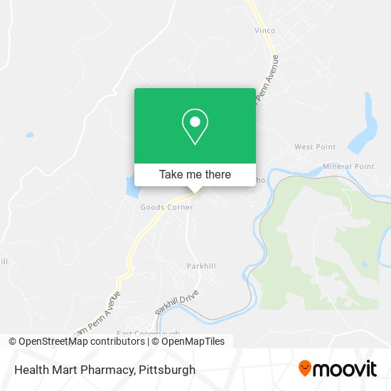 Health Mart Pharmacy map