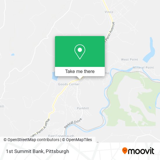 1st Summit Bank map