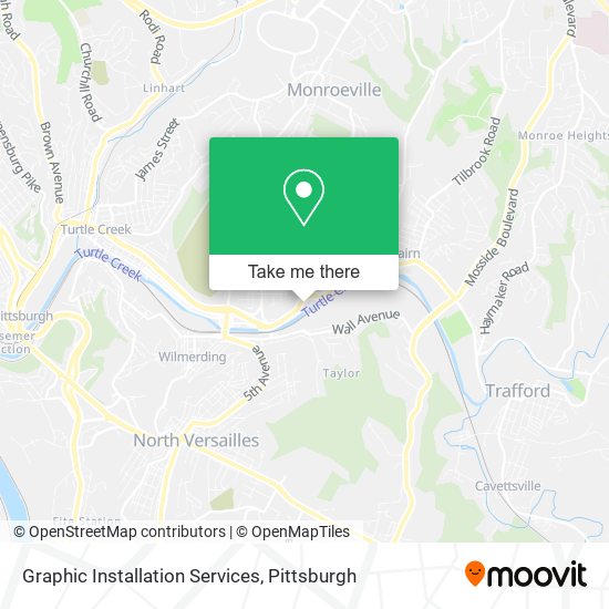 Graphic Installation Services map