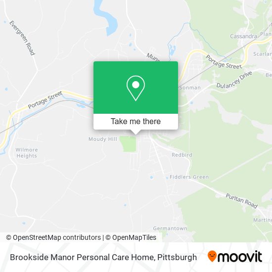 Mapa de Brookside Manor Personal Care Home