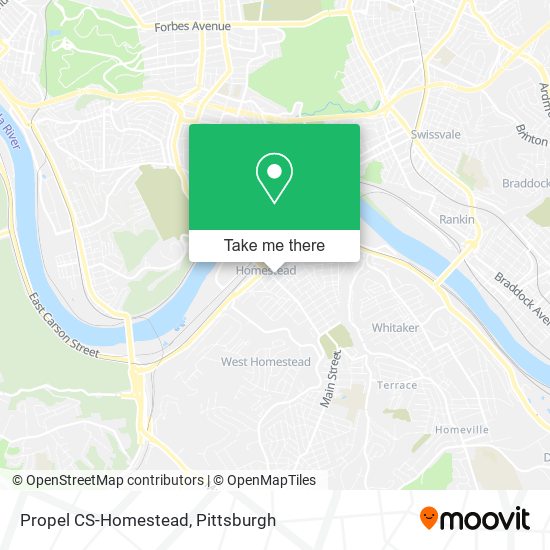 Propel CS-Homestead map
