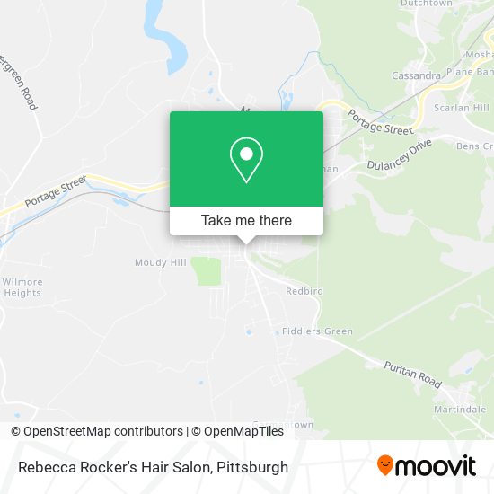 Rebecca Rocker's Hair Salon map