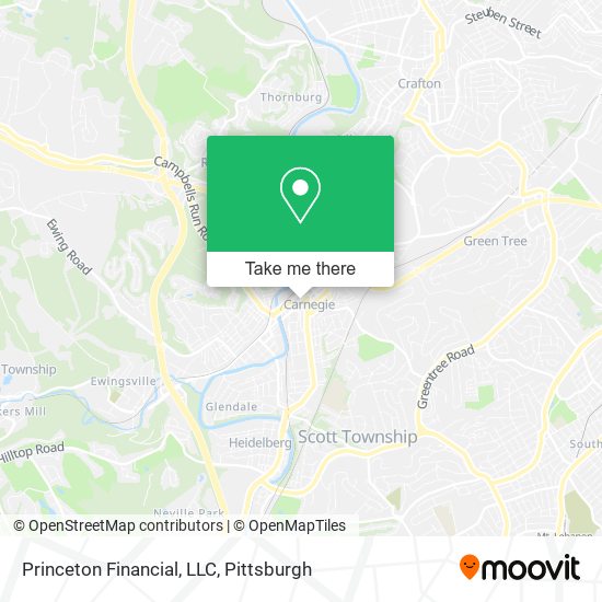 Mapa de Princeton Financial, LLC