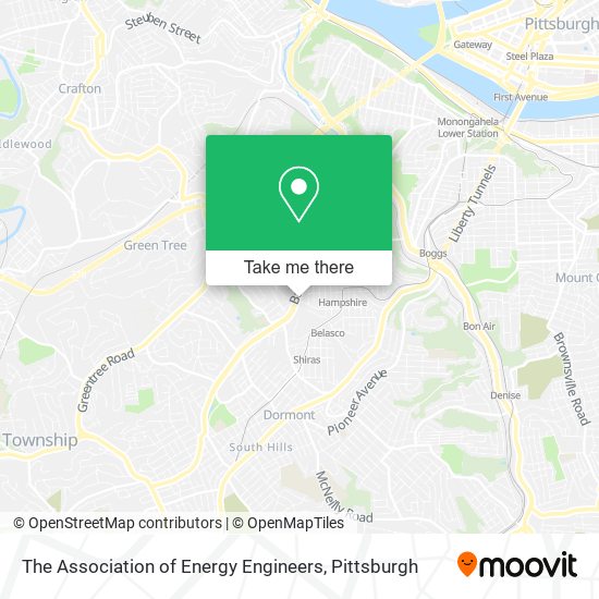 Mapa de The Association of Energy Engineers