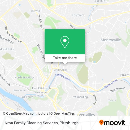 Kma Family Cleaning Services map