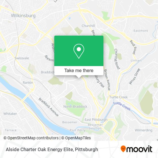 Mapa de Alside Charter Oak Energy Elite