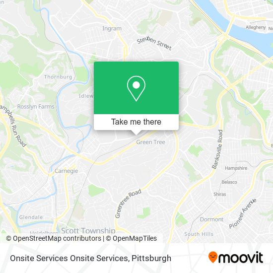 Onsite Services Onsite Services map
