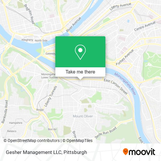 Mapa de Gesher Management LLC