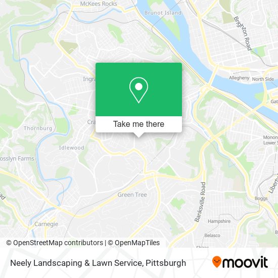 Mapa de Neely Landscaping & Lawn Service