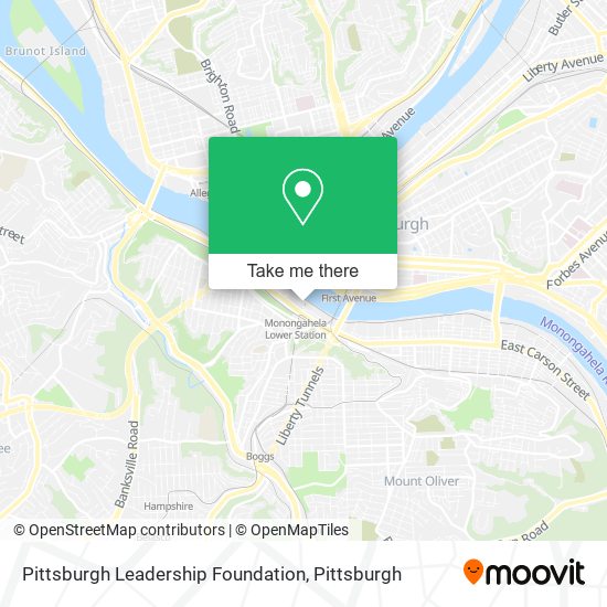 Pittsburgh Leadership Foundation map