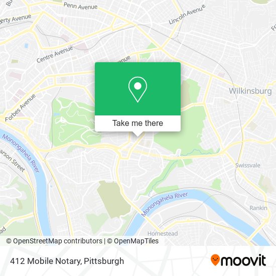 412 Mobile Notary map
