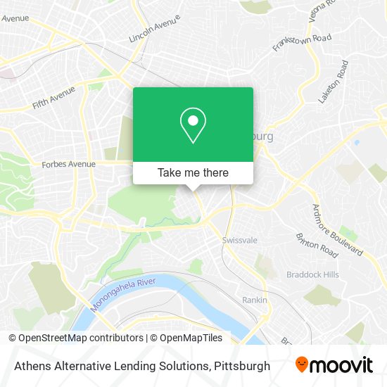 Athens Alternative Lending Solutions map