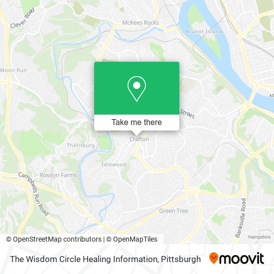 Mapa de The Wisdom Circle Healing Information