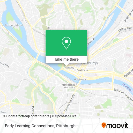 Early Learning Connections map