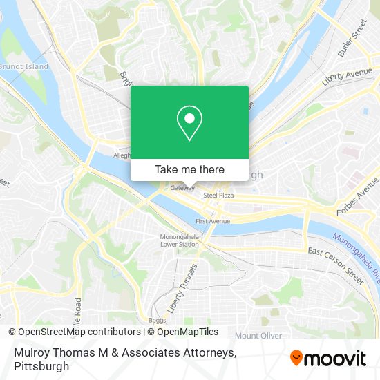 Mulroy Thomas M & Associates Attorneys map