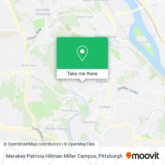 Merakey Patricia Hillman Miller Campus map