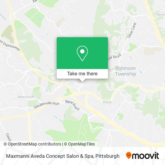 Mapa de Maxmanni Aveda Concept Salon & Spa