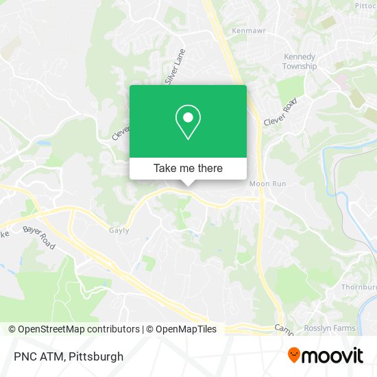 PNC ATM map