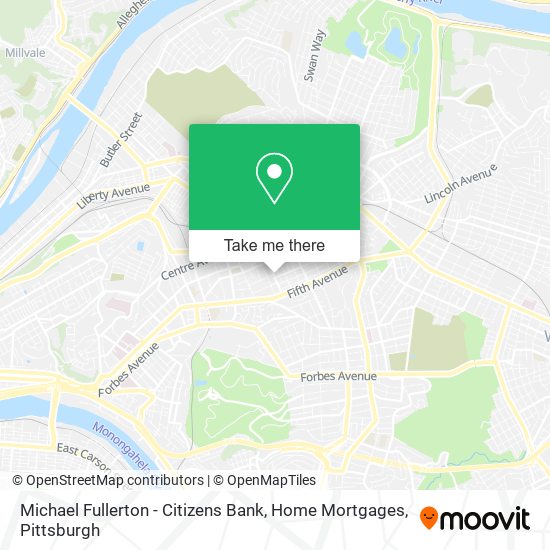Michael Fullerton - Citizens Bank, Home Mortgages map