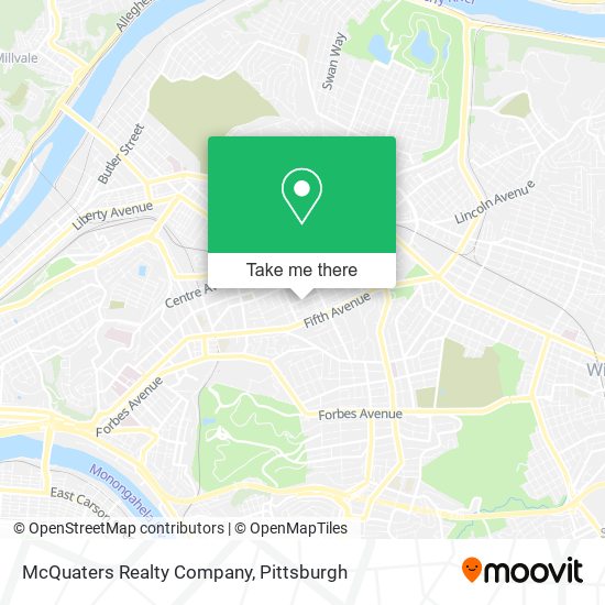 Mapa de McQuaters Realty Company