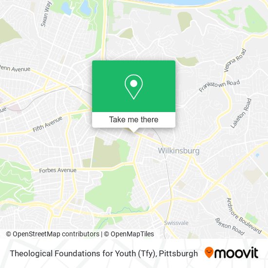 Mapa de Theological Foundations for Youth (Tfy)