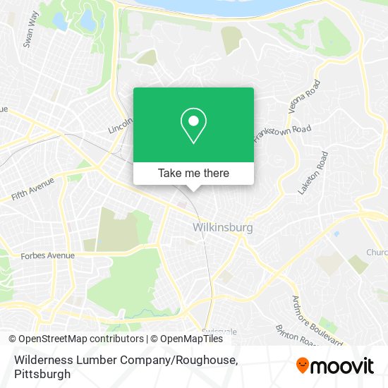 Mapa de Wilderness Lumber Company / Roughouse