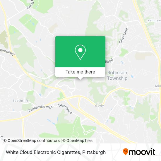 Mapa de White Cloud Electronic Cigarettes