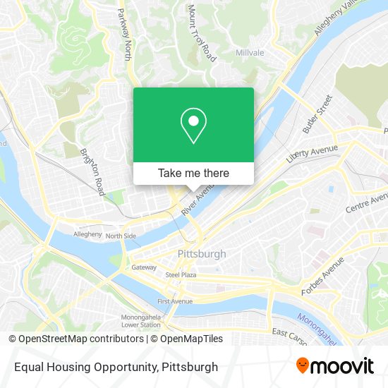 Mapa de Equal Housing Opportunity