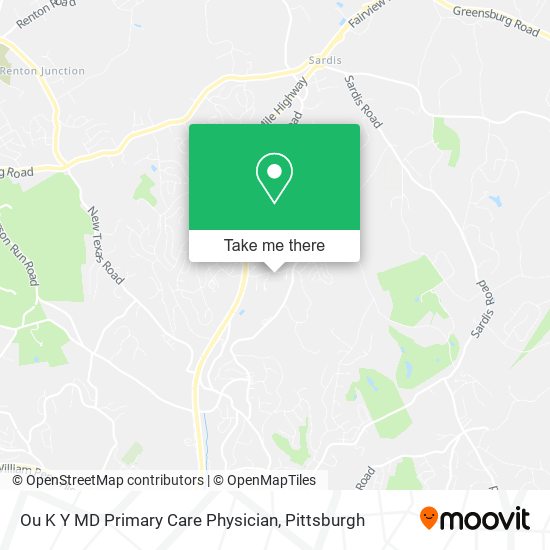 Ou K Y MD Primary Care Physician map
