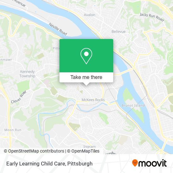 Early Learning Child Care map