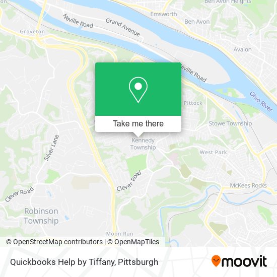 Quickbooks Help by Tiffany map