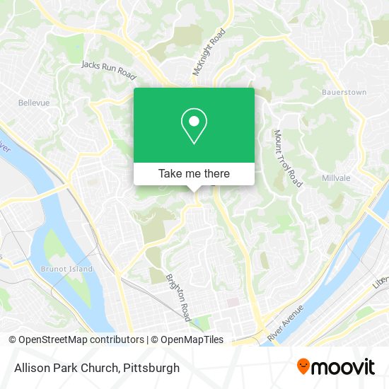 Mapa de Allison Park Church
