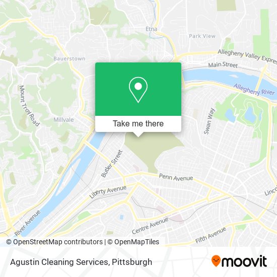 Mapa de Agustin Cleaning Services