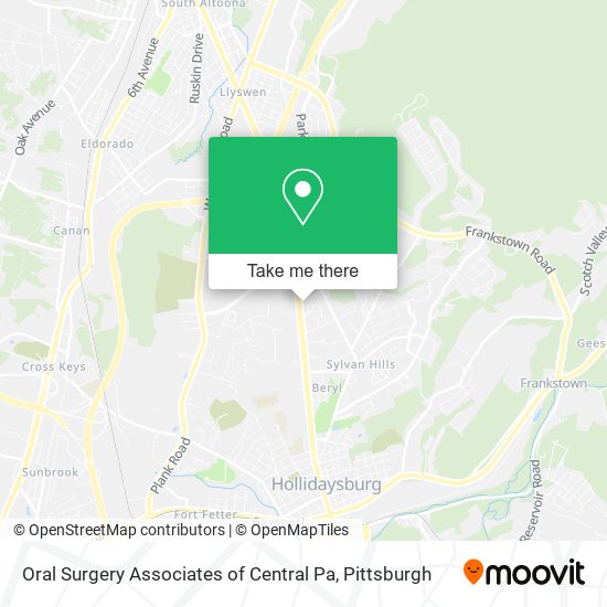 Mapa de Oral Surgery Associates of Central Pa