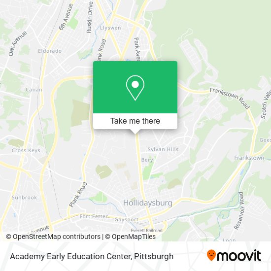 Academy Early Education Center map
