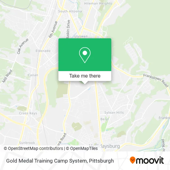 Gold Medal Training Camp System map
