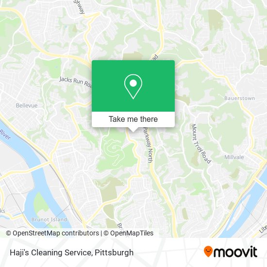 Mapa de Haji's Cleaning Service