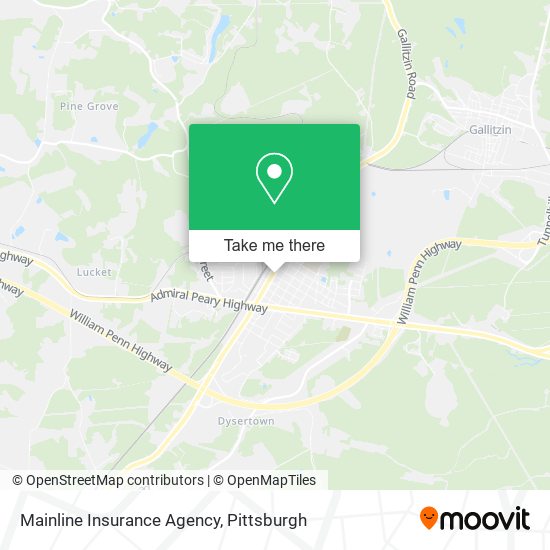 Mainline Insurance Agency map