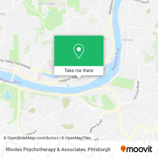Rhodes Psychotherapy & Associates map