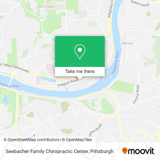 Seebacher Family Chiropractic Center map