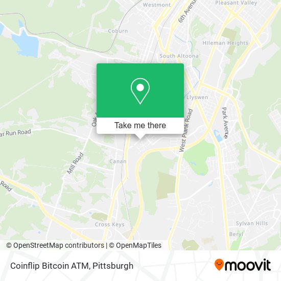 Mapa de Coinflip Bitcoin ATM