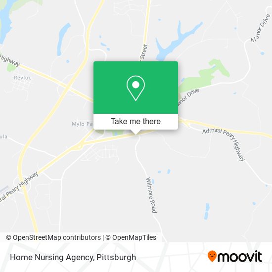 Home Nursing Agency map