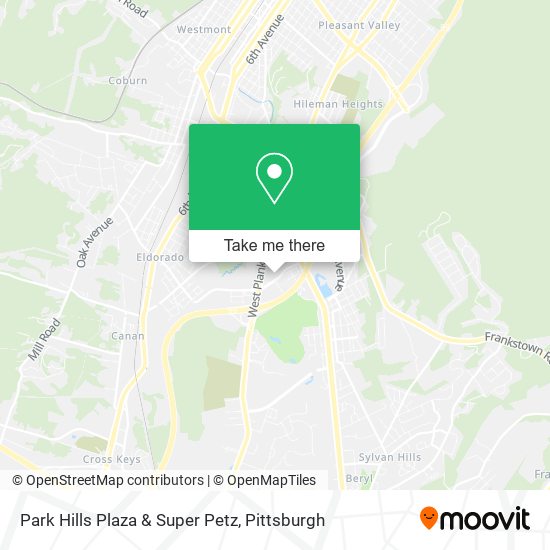 Mapa de Park Hills Plaza & Super Petz