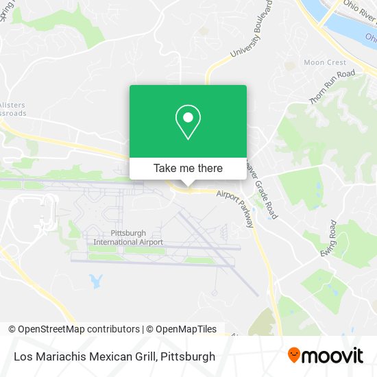 Los Mariachis Mexican Grill map